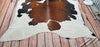 Real TriColor Cowhide Rug 7.3ft x 6.3ft