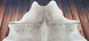 Grey Tan Cow hide Rug 6.2ft x 6ft