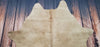 Extra Small Cowhide Rug Grey Beige 5.1ft x 4.5ft