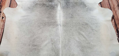 Grey Cowhide Rugs 7ft X 6.5ft