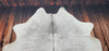 Genuine Light Gray Cowhide Rug 6.8ft x 6.8ft