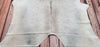 Natural Grey Taupe Cowhide Rug 6.8ft x 6ft
