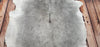 New Large Dark Grey Cowhide Rug 6ft x 5.5ft