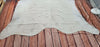 Cream Brindle Cowhide Rug 6.6ft x 6.2ft