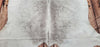 Genuine Large Grey Cowhide Rug 7.5ft x 6.5ft