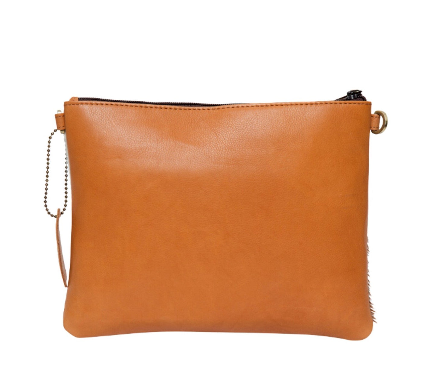 Natural Cowhide Clutch Purse