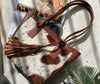 Speckled Cowhide Tote Bag
