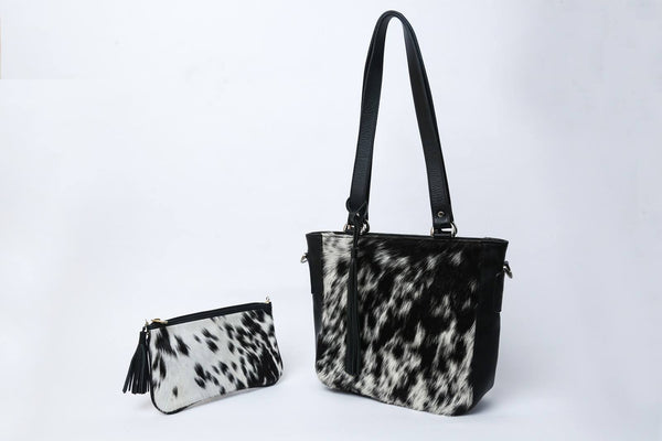 Women's Genuine Leather shoulder messenger bag handbag Tote bag