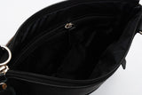 Black White Cowhide Crossbody handbag