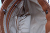 genuine cowhide bucket leather bag