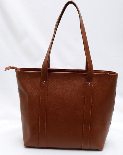 Cowhide Ladies Shoulder Bag