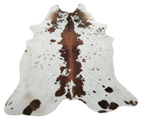 These tricolor cowhides are natural, real, very short and soft hair on and back is finished to suede. There is no need to put anything under these rugs, great for any kind of floors and layering. Perfect for high traffic and lastly these are naturally stain-resistant, no shedding or any strange odor.