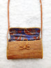 Handmade Small Rattan Crossbody Bag with Batik Lining