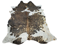 Stunning metallic cowhide rug exceeded any expectations. Very fast shipping. Would definitely recommend.