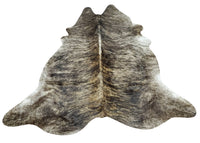 Rustic grey brown cowhide rugs are talk of the town, free shipping, this hair on cow hide area rug is natural, very soft, smooth and velvety feel