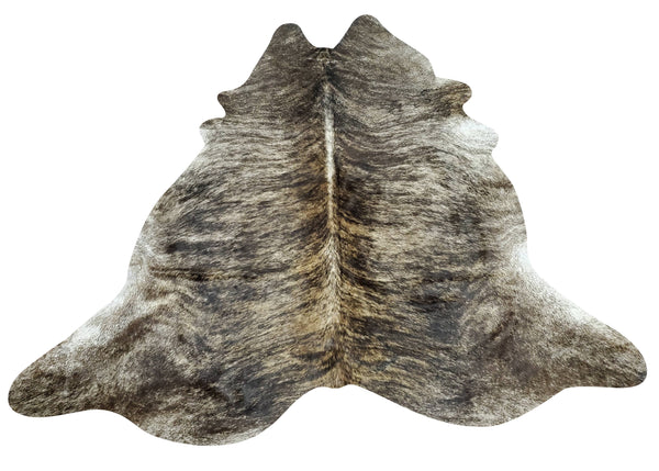 A grey brindle cowhide rug is a unique and stylish addition to any home. These rugs are one of a kind, and each one is different in its own way.