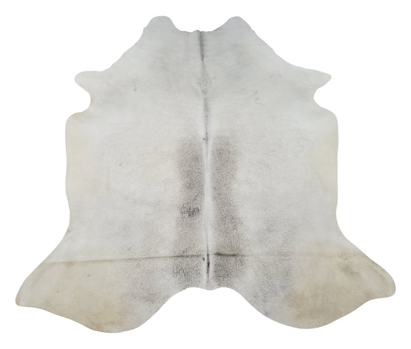 This large light grey cowhide rug is beautiful and one of its kind, it will looks gorgeous in your boho living room. Our cow hide rugs are authentic and genuine.