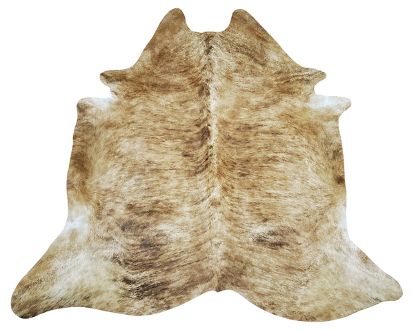 A tan cowhide rug is an ideal way to accentuate any home or office space. Whether you're looking for a luxurious addition to your living room, or a unique piece to set off the boardroom.