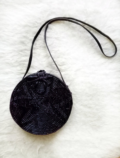rattan beach bag