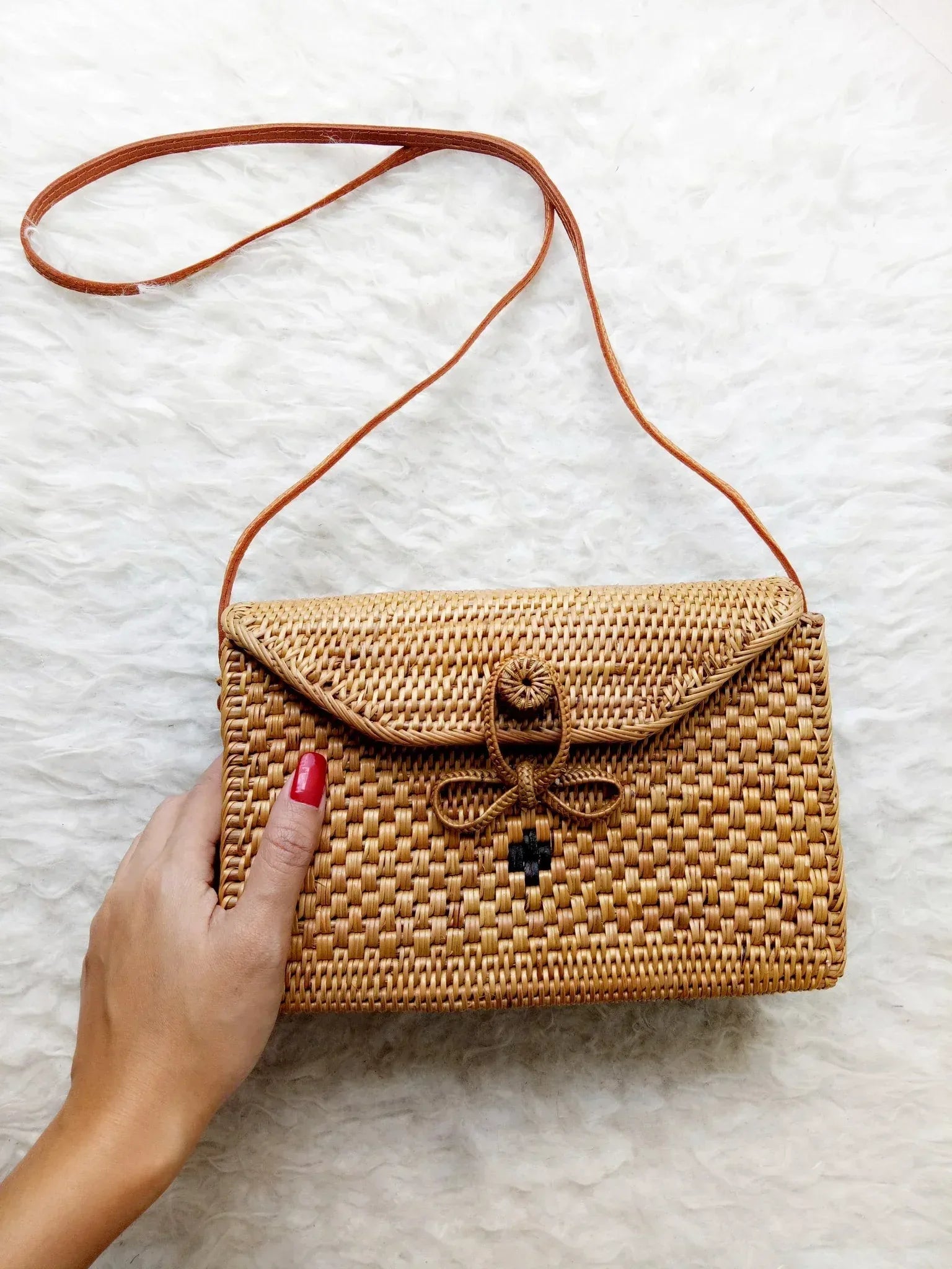 Rattan bags – Boho Living Room