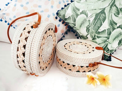 Round Rattan Bag Bali