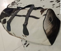 Real Cowhide Leather Travel Bags