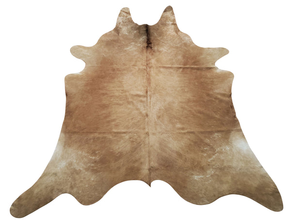 You will absolutely this brown beige cowhide rug, perfect for any space or any outdoor wedding and can also be used for upholstery products, it is soft and the colors are vibrant. 