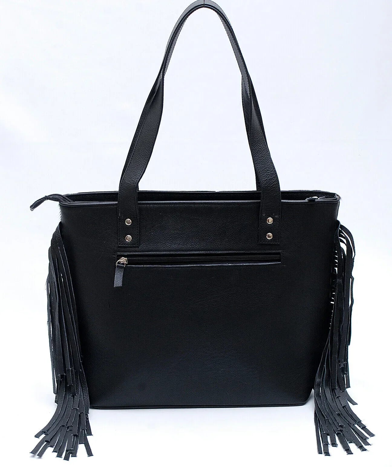 Cowhide Shoulder Bag Large Tote Cowhide Hospital Style Bag