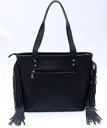 Cowhide Shoulder Bag Large Tote Cowhide Hospital Style Bag