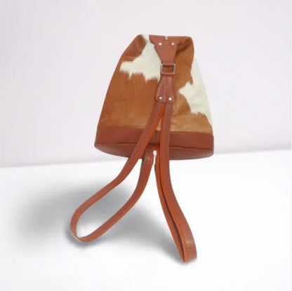 Calf Hair Handbag Genuine Cowhide Bag Natural Hair Leather Purse