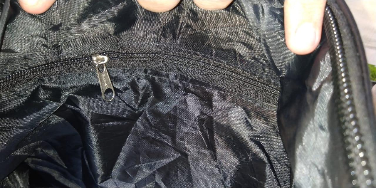 Cowhide Duffle Bag Hair On Hide Travel Bag Black White