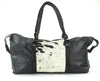 Cowhide Overnight Bag Travel Gym Duffle Leather