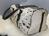 Cowhide Leather Duffle Bag