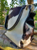 Looking for a black white cowhide garment bag