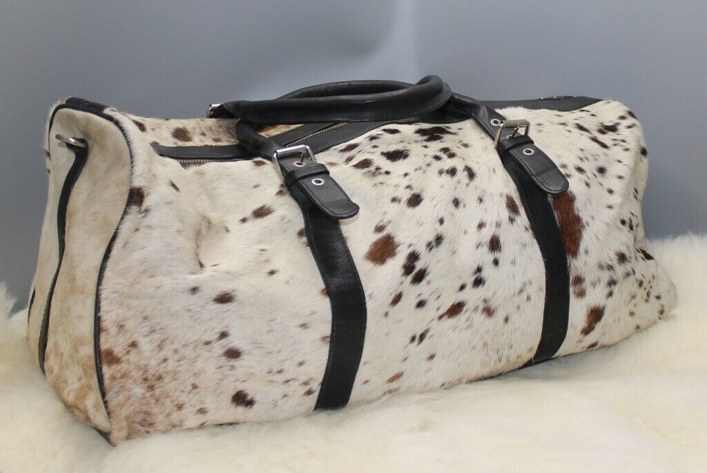 Custom made extra large cowhide leather bag for work or use it shopping bag using full grain leather which is the highest quality, soft, smooth and shiny