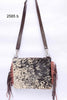 tricolor cowhide crossbody bag for women leather messenger purse