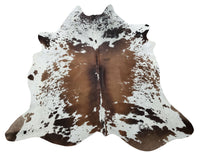 All my cowhide rugs are premium Brazilian, beautiful shine, and perfect thickness. We handpicked each for its exotic patterns and markings. Like my all other this cowhide is also large and stunning.