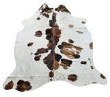 The natural colors of the cowhide rug will add a touch of warmth to any room, very soft and smooth plus free shipping all over the USA.