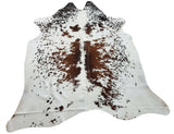These beautiful speckled cowhide rug are made from the hides of cows, and are available in a variety of colors and patterns. But our favorite is the classic brown and white cowhide rug.
