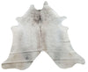 Taupe is a popular color for cowhide rugs, as it is neutral and goes with many different types of décor. 