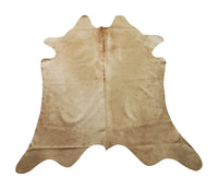 This cowhide rug will wonderfully brightens any small living area, the neutral colors are warm and inviting, and easy to clean, very soft to walk.