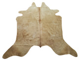 This cowhide rug is a brilliant spectrum of beige and brown, it is super soft and smooth, works great in any room even your kitchen plus its free shipping all over the USA.