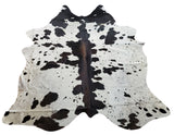 A stunning black and white cow rug with breathtaking natural marking, you will wish you would get this longtime back, very soft, smooth and real. 