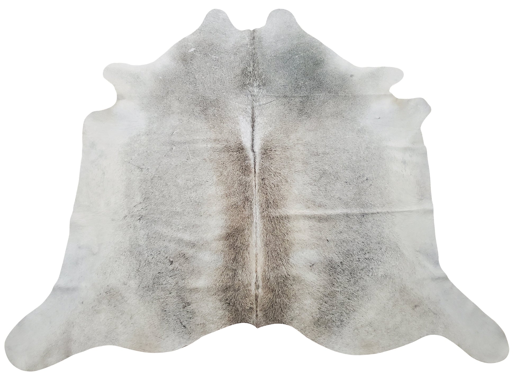 This grey cowhide rug will look beautiful in any kind of living room, especially your boho living room. 