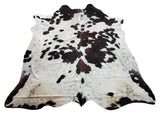 These tricolor cowhide rugs are great to add flair to living room or working space, these are hundred percent natural and genuine. 