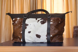  Cowhide weekend bags come in a variety of sizes and styles, so you can find one that fits your needs perfectly.