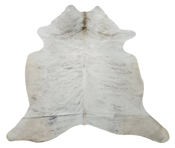 Absolutely stunning cowhide rug mix of natural light grey brindle, very soft, wonderful attention to detail and fast shipping.