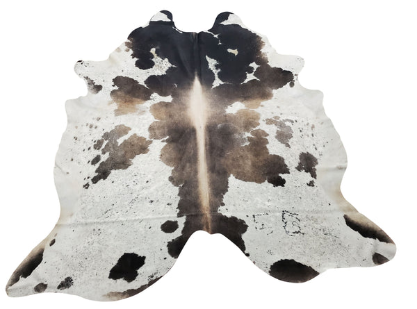 This dark grey cowhide rug is of fantastic quality and it will look stunning in any room, it will match the farmhouse/boho vibe in any house. 