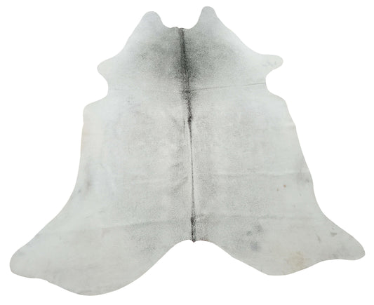 Natural Grey Cowhide Rug 6.2ft x 6.2ft