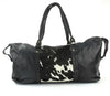 Cowhide Overnight Bag Travel Gym Duffle Leather